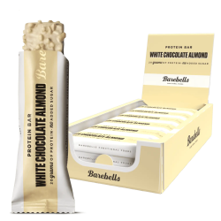 Barre protéinée BARBELLS White Chocolate Almond