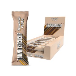 Barre protéinée BARBELLS Vegan Caramel Choco Chip