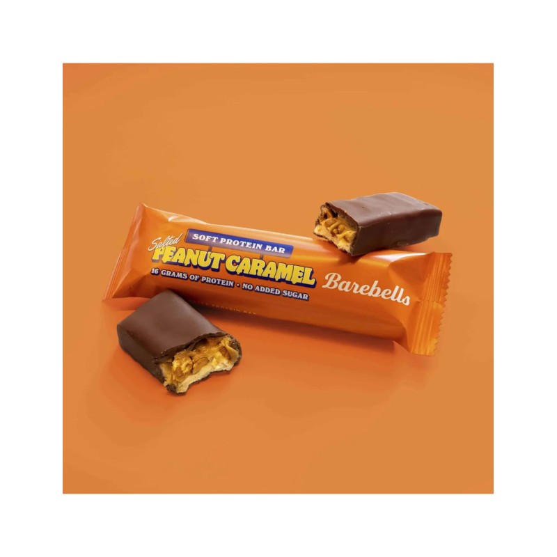 Barre protéinée BARBELLS Peanut Caramel