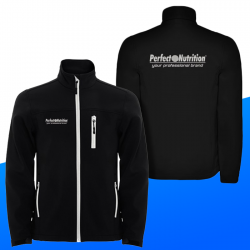 CHAQUETA NEGRA FITNESS
