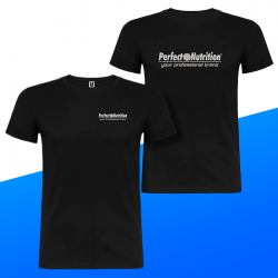 CAMISETA NEGRA PERFECT NUTRITION